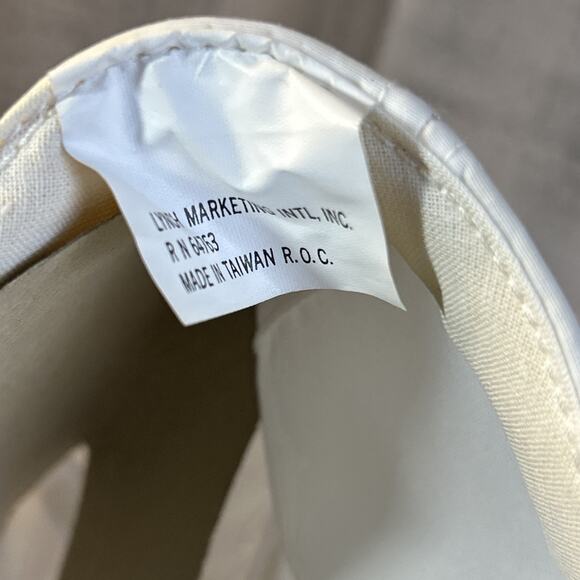 VTG Jack Daniels Country Cocktails Long Bill Hat Adjustable White Embroidered - Picture 7 of 8